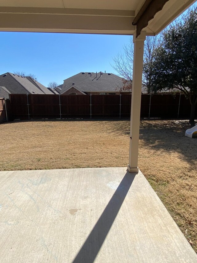 5833 N Silverton Ave, Mckinney, TX 75070 - view of yard featuring a patio