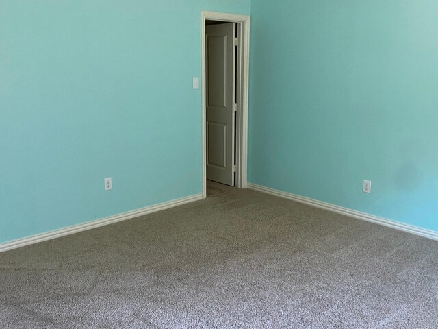 5833 N Silverton Ave, Mckinney, TX 75070 - empty room featuring baseboards and carpet flooring