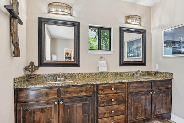 1389 County Road 3591, Paradise, TX 76073 - bathroom with double vanity