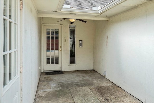 1111 Lupine Dr, Garland, TX 75043 - view of patio with ceiling fan