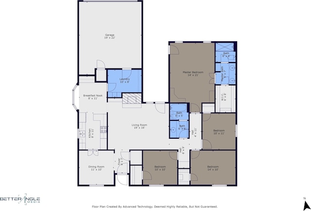 1111 Lupine Dr, Garland, TX 75043 - room layout