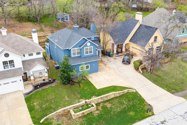 320 Collins St, Argyle, TX 76226 - aerial view of property and surrounding area