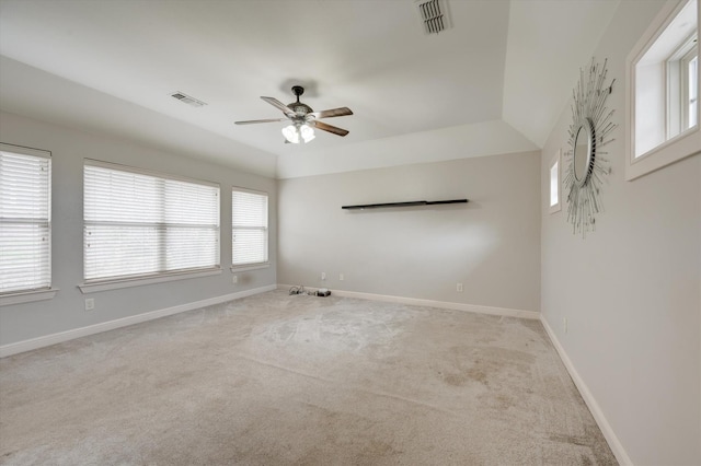 320 Collins St, Argyle, TX 76226 - spare room with ceiling fan, carpet floors, and baseboards