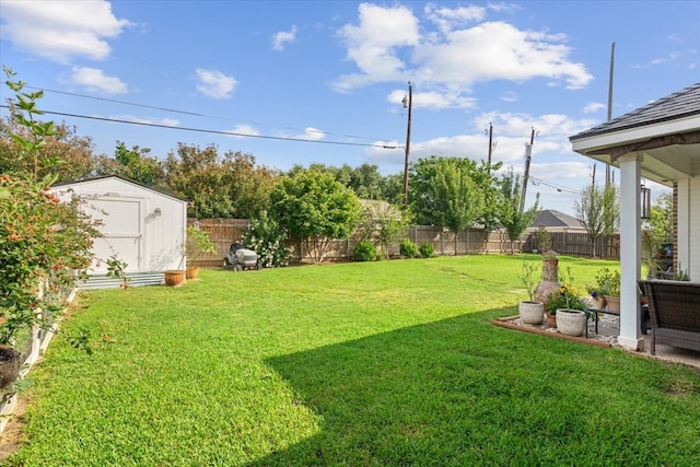 10285 Peony Ln, Waco, TX 76708 - view of yard featuring a shed and an outdoor structure
