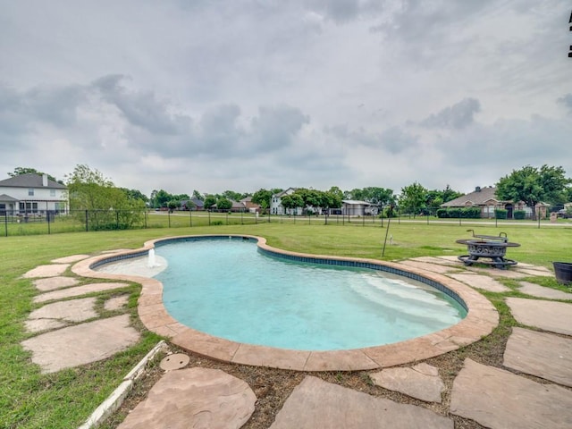 605 Lakeridge Dr, Lavon, TX 75166 - view of pool