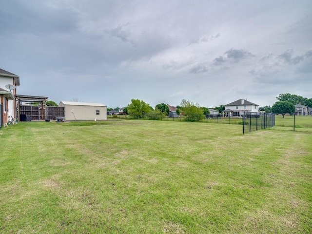 605 Lakeridge Dr, Lavon, TX 75166 - view of yard