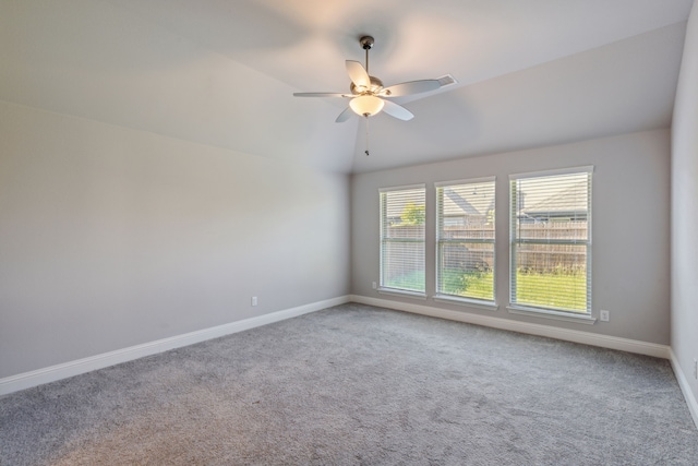 548 Bradley Dr, Fate, TX 75087 - empty room with baseboards, carpet, and a ceiling fan