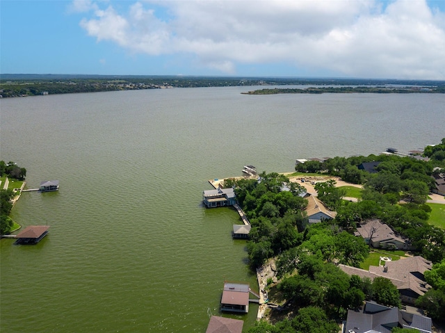 3904 Crescent Dr, De Cordova, TX 76049 - bird's eye view of a large body of water