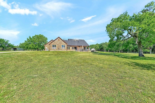 5300 Highland Dr, Denison, TX 75020 - view of grassy yard