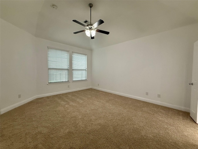 1103 Bantham Way, Forney, TX 75126 - empty room with light colored carpet, baseboards, and a ceiling fan