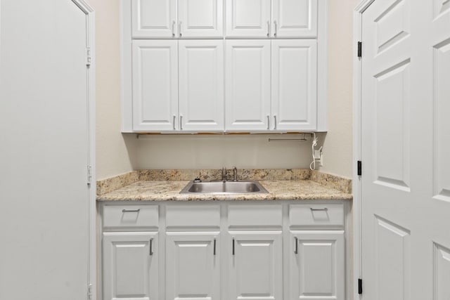 1531 Redeemer Rd, Allen, TX 75002 - kitchen featuring a sink and white cabinetry