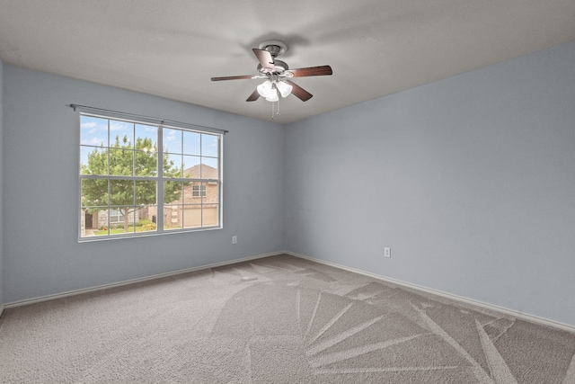 8532 Star Thistle Dr, Fort Worth, TX 76179 - carpeted spare room featuring ceiling fan and baseboards