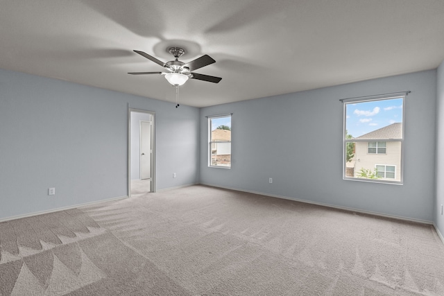 8532 Star Thistle Dr, Fort Worth, TX 76179 - carpeted spare room with a ceiling fan and baseboards