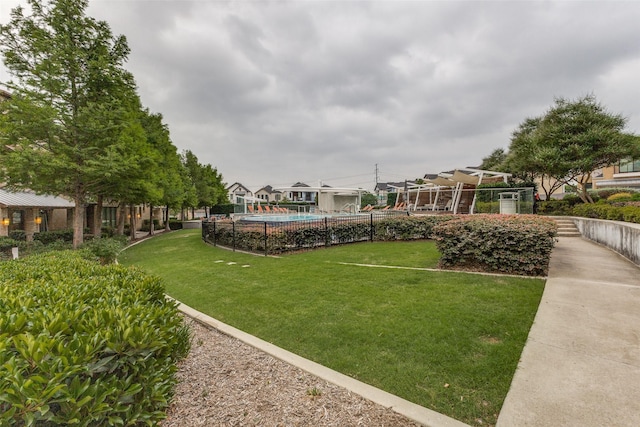 8230 Callimont Ln, Dallas, TX 75231 - view of property's community with a swimming pool