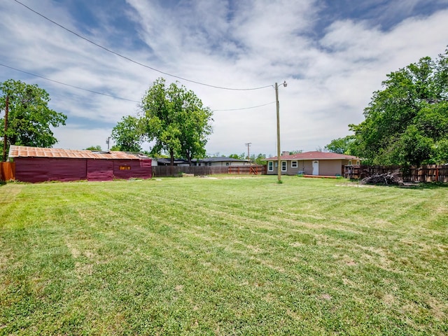 1803 4th St, Brownwood, TX 76801 - view of yard