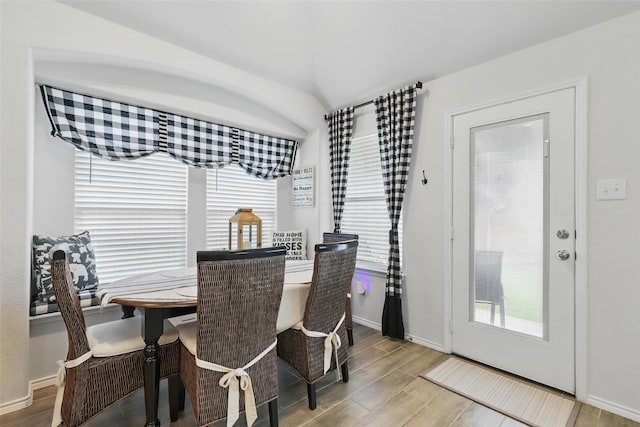 725 Sandy Chip Trl, Fort Worth, TX 76108 - dining area with plenty of natural light, wood finished floors, and baseboards
