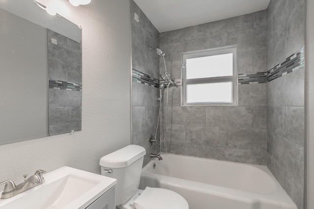 1209 Ralph St, Grand Prairie, TX 75051 - full bath with toilet, shower / bathtub combination, and vanity