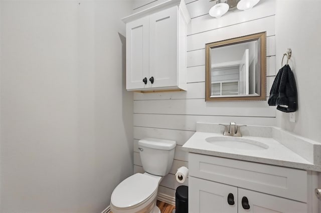 917 County Road 914, Burleson, TX 76028 - half bathroom with vanity and toilet