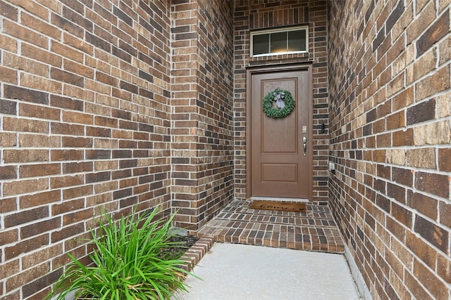 3454 Eloise Ln, Krum, TX 76249 - view of exterior entry featuring brick siding
