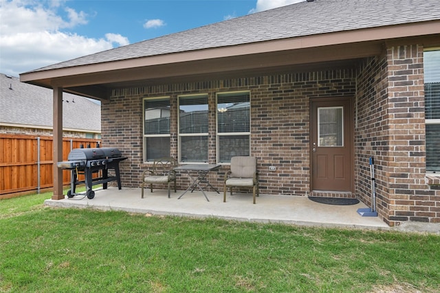 3454 Eloise Ln, Krum, TX 76249 - view of patio / terrace with area for grilling