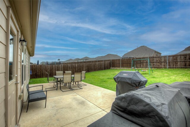 1908 Damianita Dr, Royse City, TX 75189 - view of patio / terrace with outdoor dining space and area for grilling