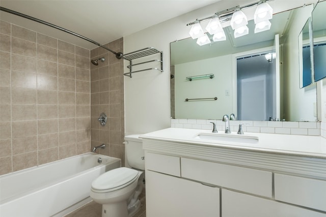 4211 Holland Ave Unit 206, Dallas, TX 75219 - full bathroom with toilet, vanity, and shower / bath combination