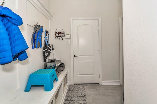 8109 Brahmin Ct, Fort Worth, TX 76131 - mudroom with marble finish floors