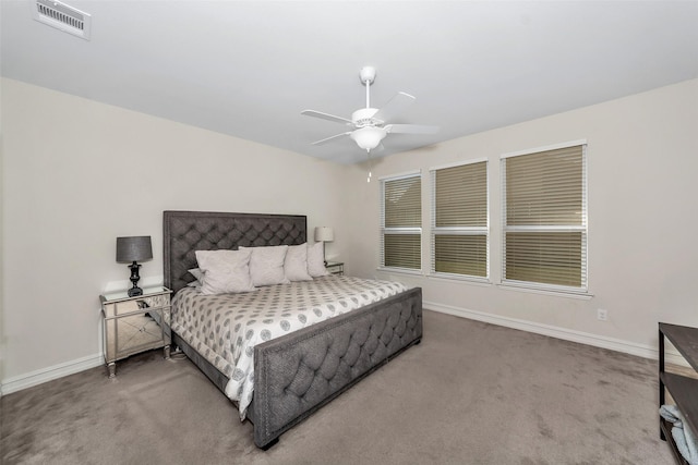 8109 Brahmin Ct, Fort Worth, TX 76131 - bedroom featuring carpet floors, baseboards, and a ceiling fan