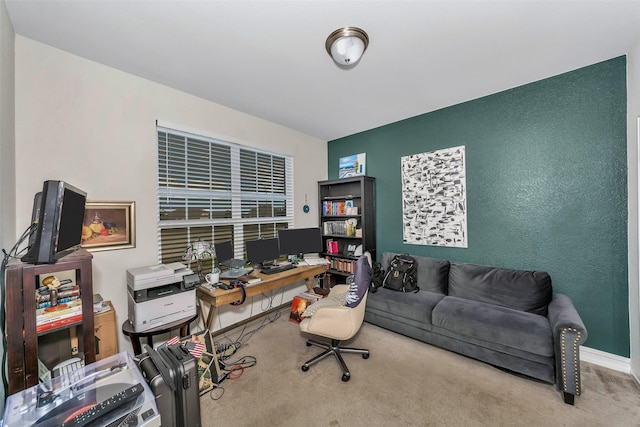 8109 Brahmin Ct, Fort Worth, TX 76131 - view of carpeted office