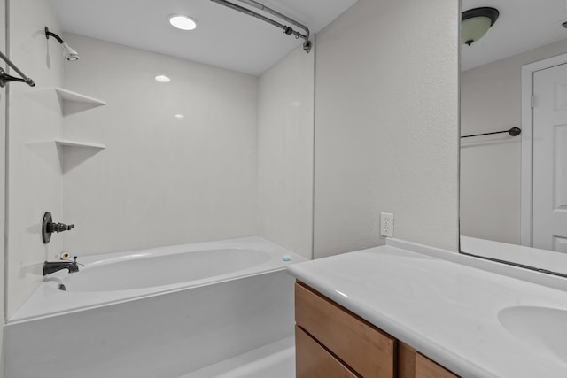560 N Cardinal Rd, Reno, TX 76020 - bathroom with vanity and tub / shower combination