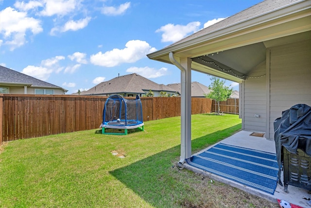 716 Newberry Ln, Royse City, TX 75189 - view of yard featuring a trampoline