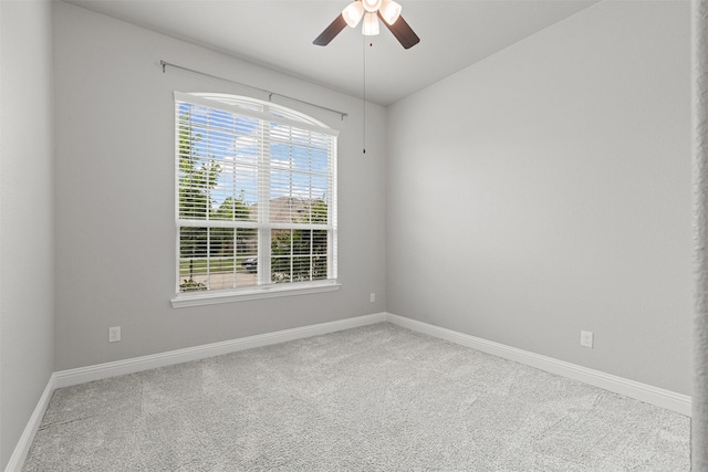 14824 Belclaire Ave, Aledo, TX 76008 - carpeted empty room featuring a ceiling fan and baseboards