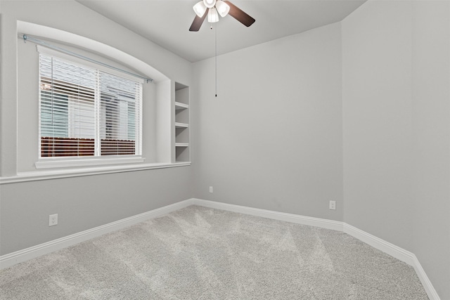 14824 Belclaire Ave, Aledo, TX 76008 - carpeted empty room featuring a ceiling fan and baseboards