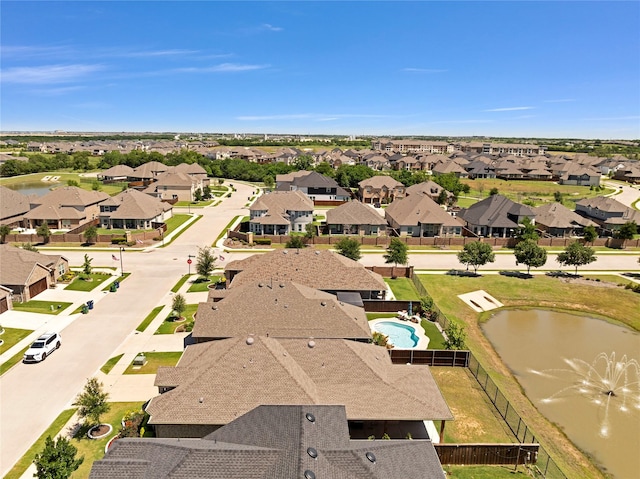 3708 Bennett Trl, Celina, TX 75009 - aerial perspective of suburban area featuring a large body of water