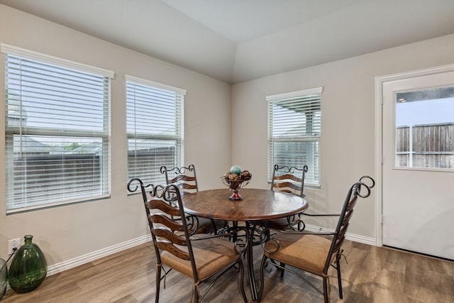 263 Hawthorn Dr, Lavon, TX 75166 - dining room featuring wood finished floors and baseboards