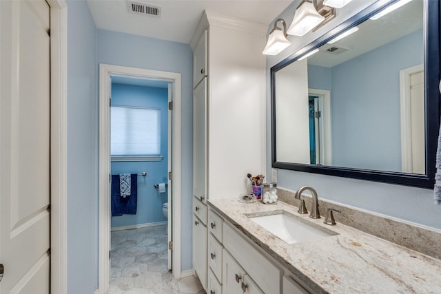 1835 Hatherly Dr, Plano, TX 75023 - bathroom featuring toilet and vanity