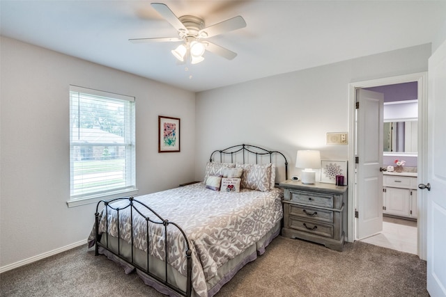 1835 Hatherly Dr, Plano, TX 75023 - bedroom featuring light carpet and ceiling fan