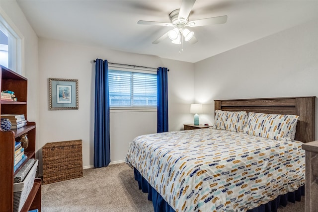 1835 Hatherly Dr, Plano, TX 75023 - bedroom featuring carpet, baseboards, and a ceiling fan