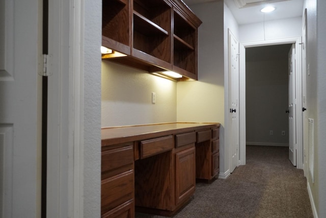 1136 Philip Dr, Allen, TX 75013 - hall with carpet flooring, attic access, and baseboards