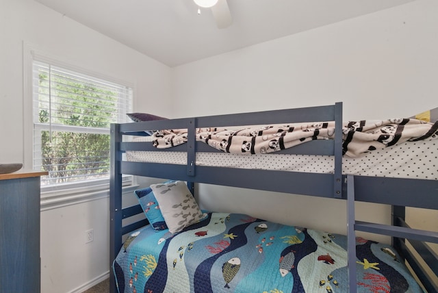 306 Chism Trl, Gordon, TX 76453 - carpeted bedroom featuring ceiling fan