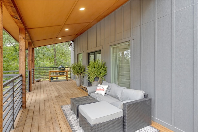 142 Wales Dr, Pottsboro, TX 75076 - view of wooden terrace