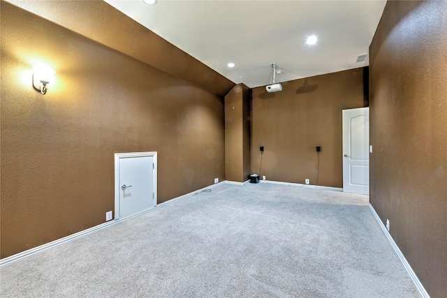 319 Paloverde Ln, Frisco, TX 75036 - carpeted spare room with baseboards and recessed lighting