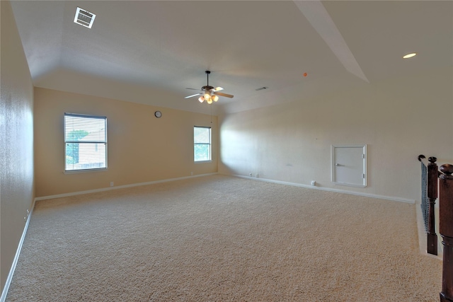 319 Paloverde Ln, Frisco, TX 75036 - spare room with ceiling fan, baseboards, and carpet