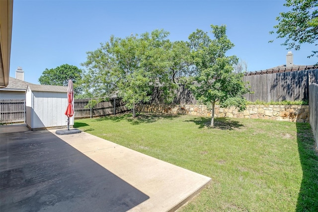 5145 Gold Basin Rd, Fort Worth, TX 76179 - view of yard featuring a patio area