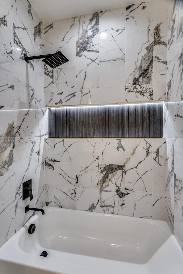 2614 Ave G, Fort Worth, TX 76105 - bathroom featuring tub / shower combination