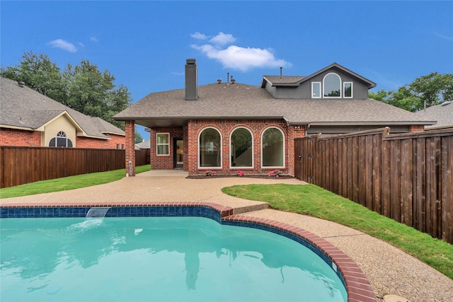 1529 Harvest Run Dr, Allen, TX 75002 - view of swimming pool with a patio area