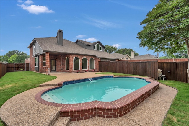 1529 Harvest Run Dr, Allen, TX 75002 - view of pool with a patio area