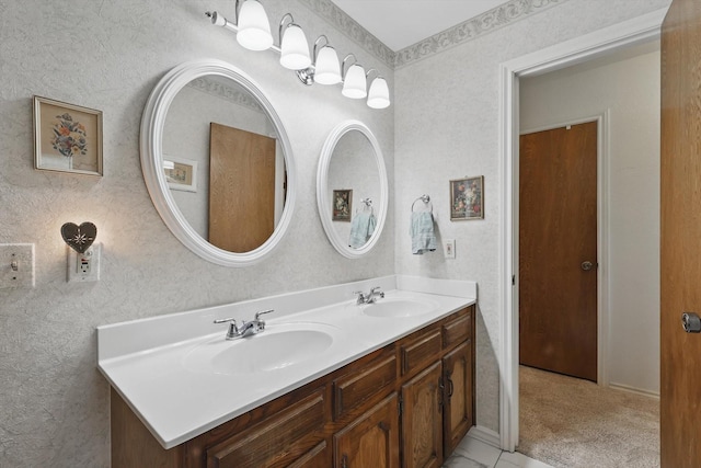 4401 Longacres Ct, Arlington, TX 76016 - full bath with double vanity