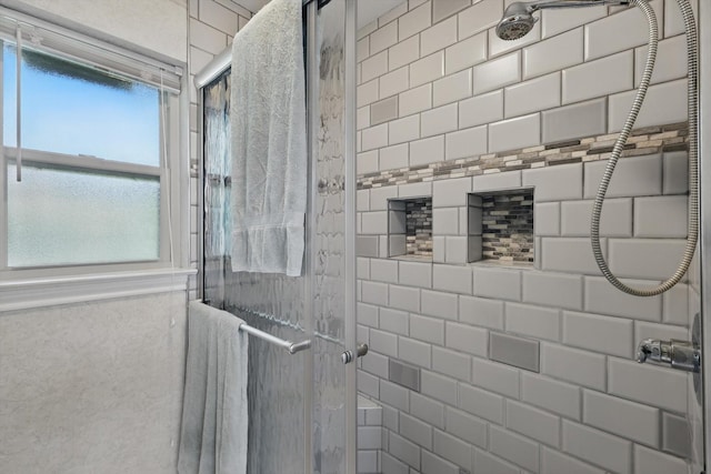 4401 Longacres Ct, Arlington, TX 76016 - bathroom with plenty of natural light and a stall shower