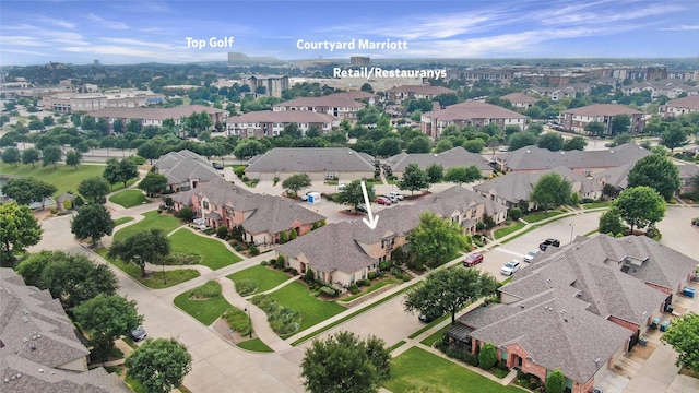 5719 Butterfly Way, Fairview, TX 75069 - aerial perspective of suburban area